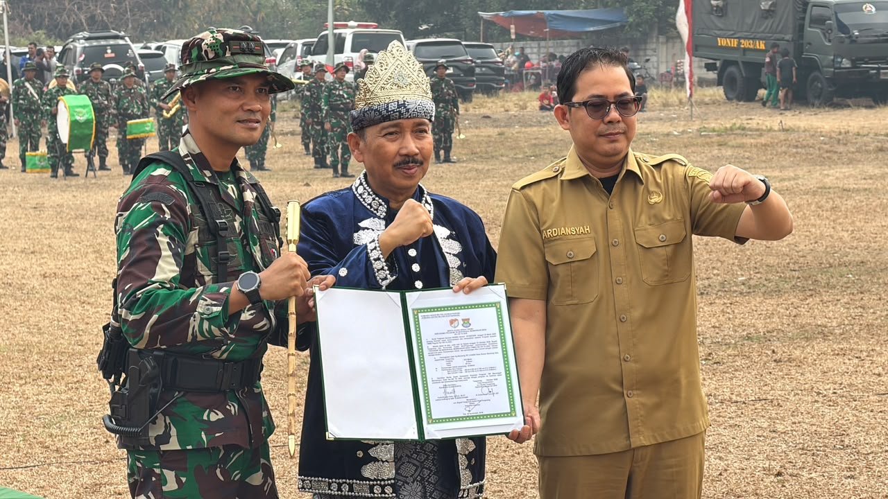 TMMD ke-130 Luncurkan Proyek Jalan di Kampung Bendung untuk Akselerasi Ekonomi
