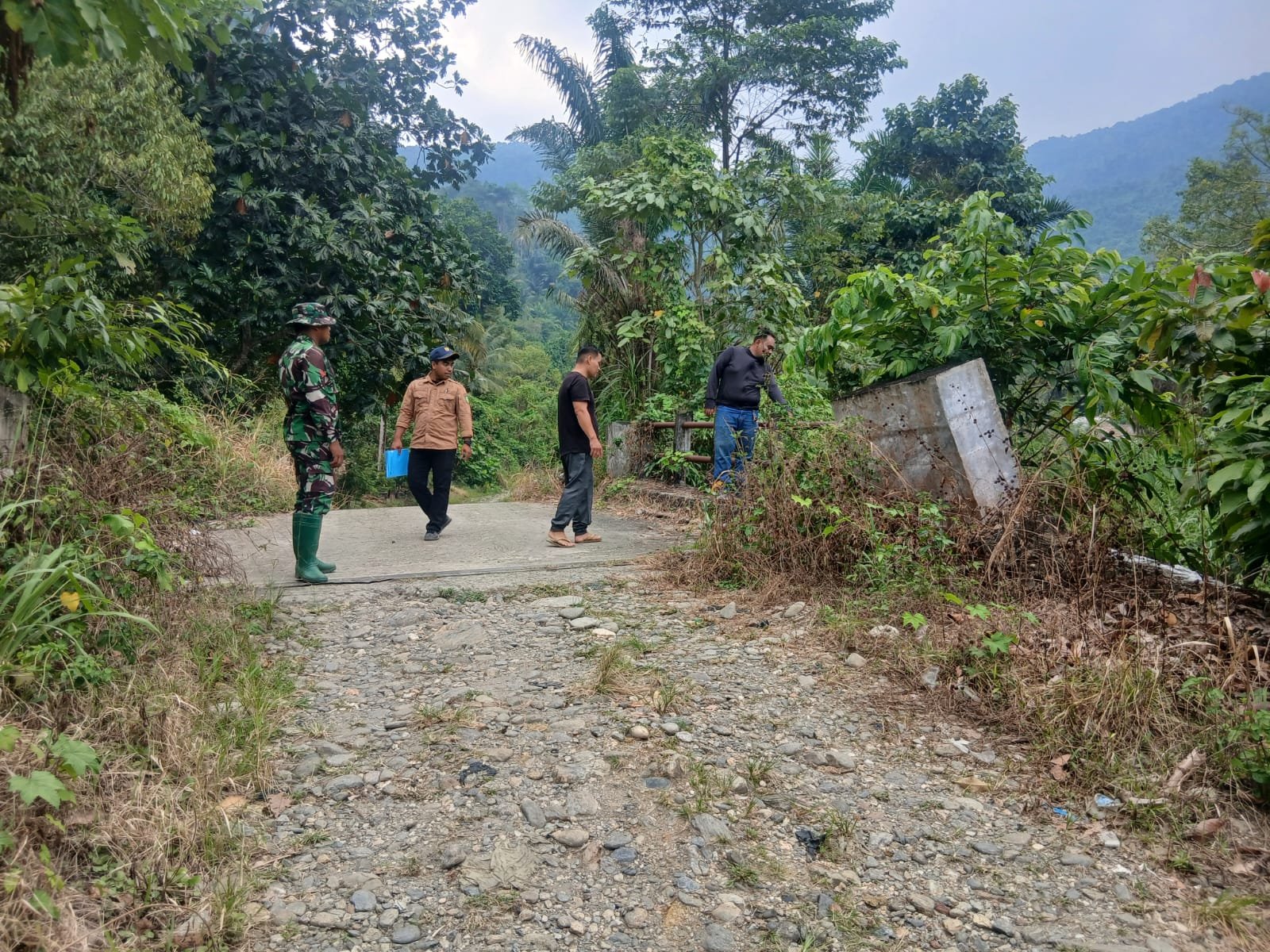 Dusun Kelapa Dua Siap Miliki Jembatan Baru untuk Peningkatan Akses dan Keamanan