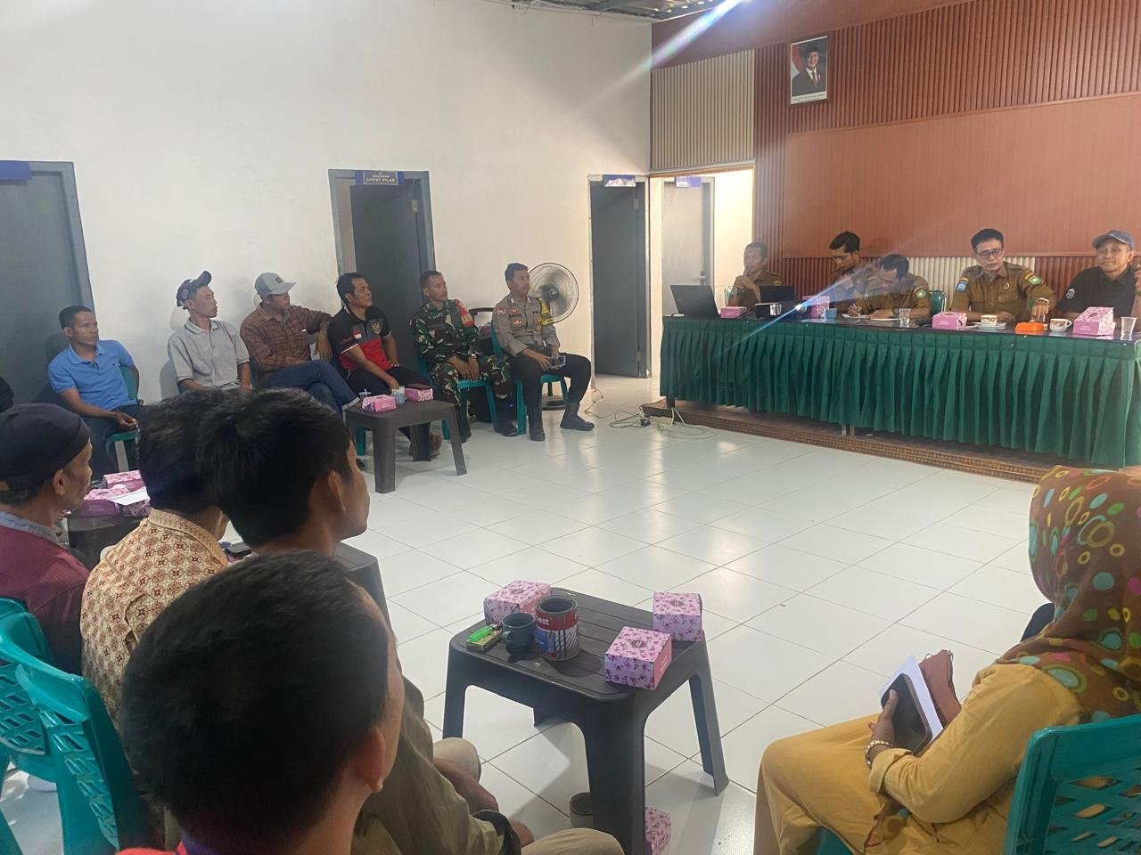 Keamanan dan Ketertiban, Babinsa Desa Mamak Ikut Penarikan Nomor Urut BPD