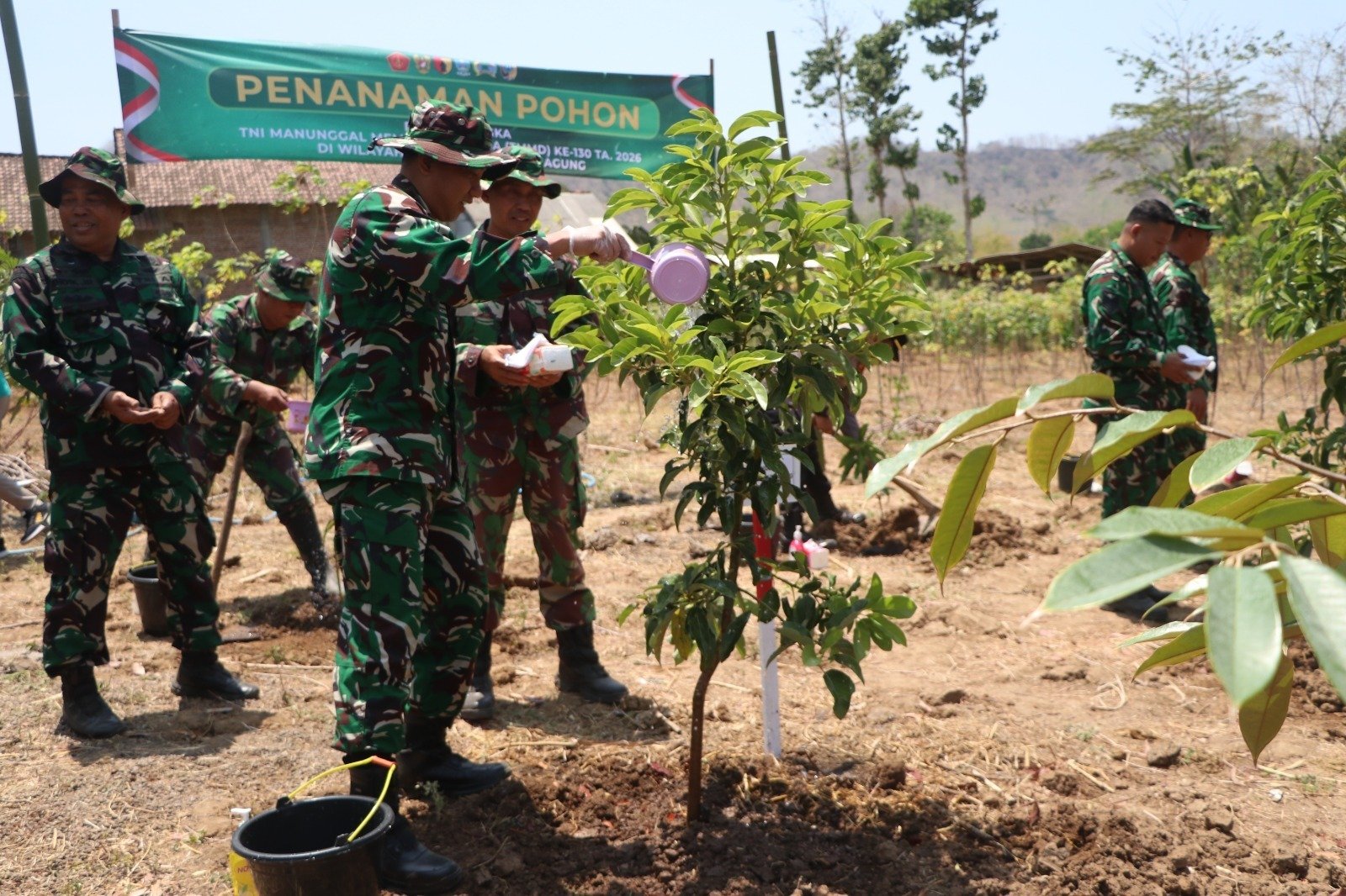 Pembangunan Desa Pojok Maju Pesat Berkat Inisiatif TNI dan Pemda di TMMD