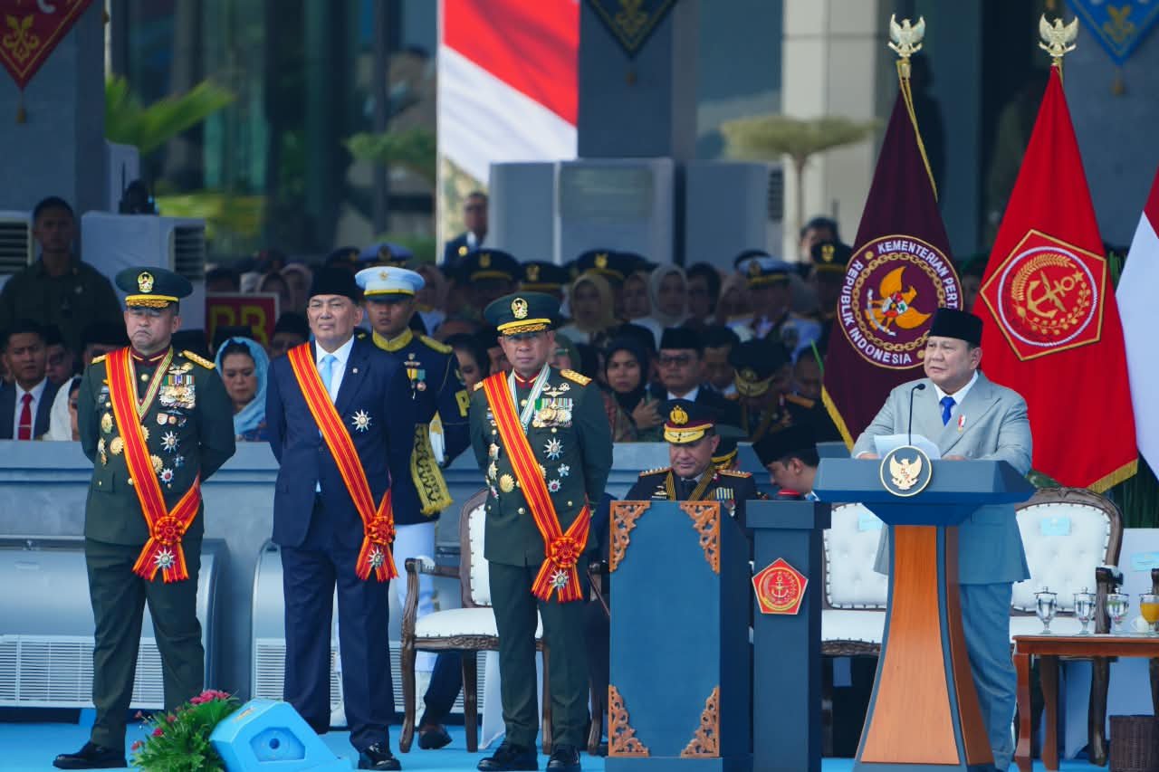 HUT ke-81 TNI, Kasad Ikut Serta Dalam Peresmian Enam Kodam