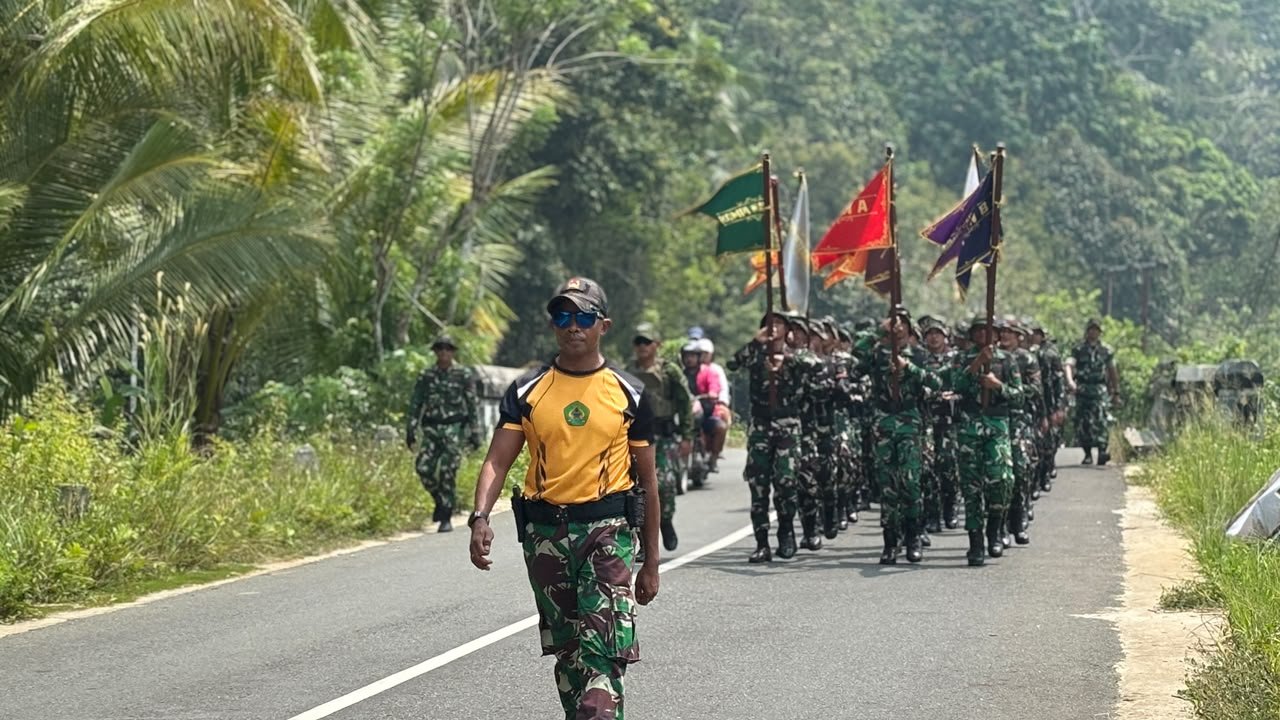 Tradisi Penerimaan Anggota Baru di Yonif TP 859/RBK, Wujudkan Disiplin dan Keterikatan