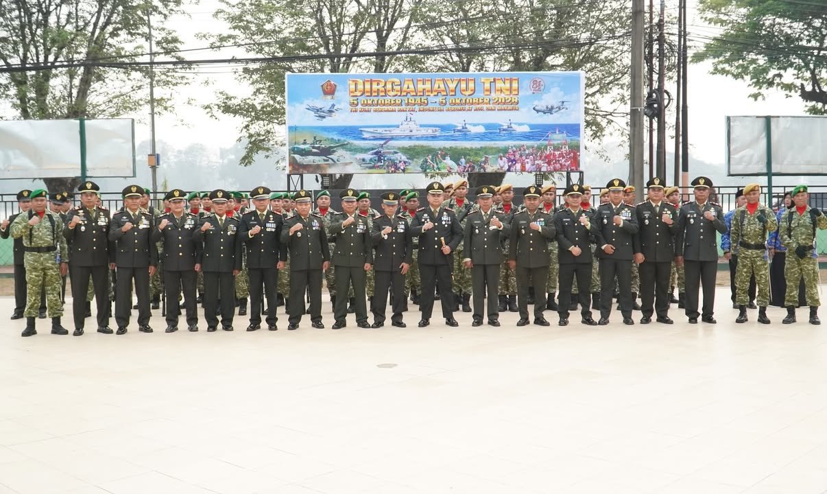 Kodim 0906/Kkr Rayakan HUT TNI ke-81 dengan Khidmat