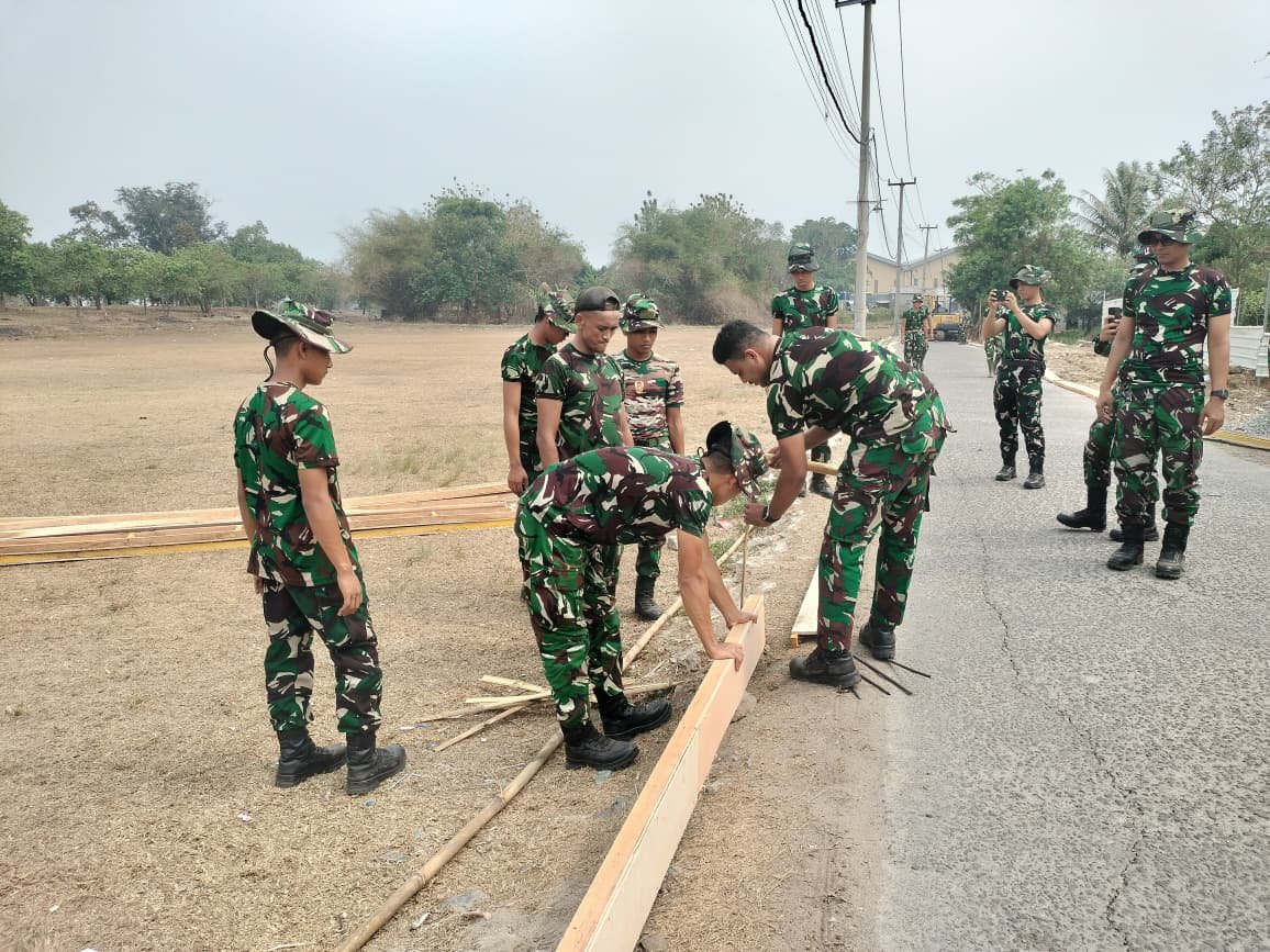 Inisiatif Satgas TMMD ke-130: Membangun Infrastruktur di Desa Sumur Bandung