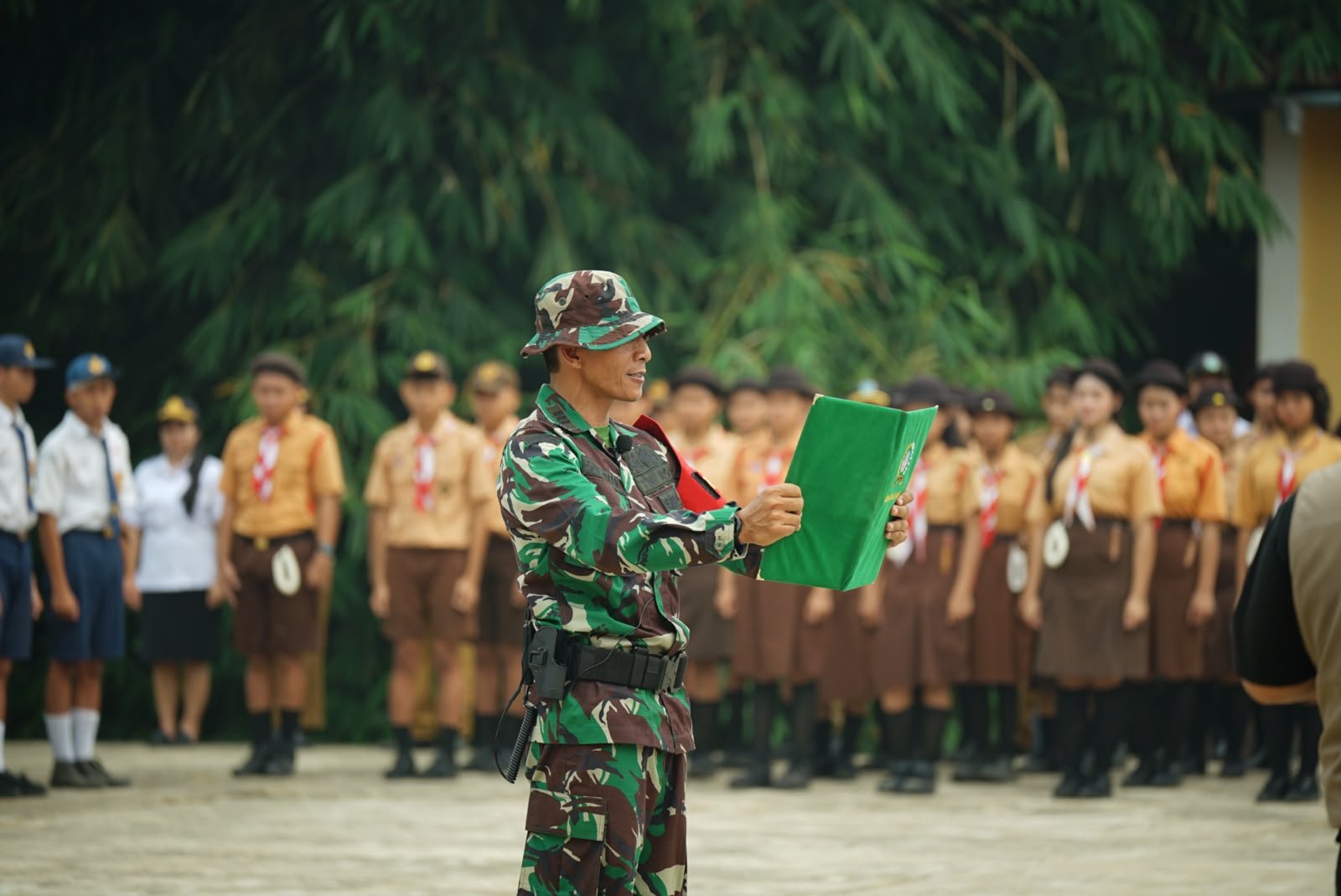 Peluncuran TMMD ke-130: Mendorong Pembangunan dan Kesehatan Masyarakat Amboyo Selatan