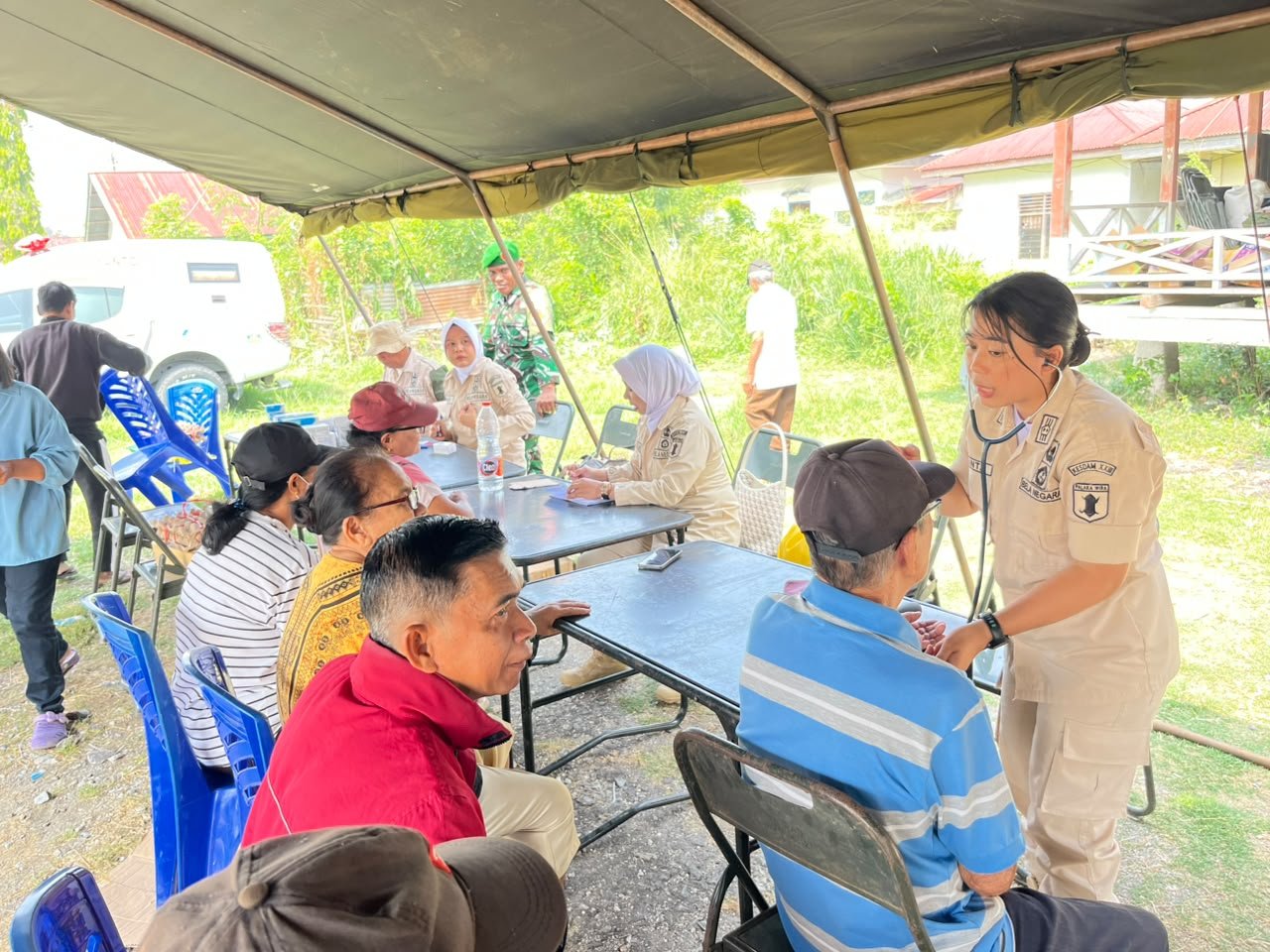 TMMD ke-130: Meningkatkan Akses Kesehatan dan Bantuan Pangan di Poso