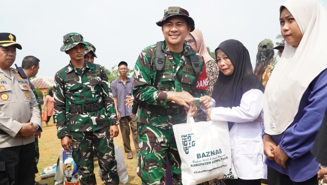 Kebahagiaan Warga Parumpanai Rayakan Pembukaan TMMD ke-130 dan Terima Bantuan
