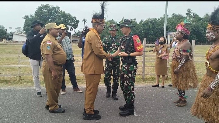 Budaya Lokal Arfak Perkuat Tambah Keberagaman di Pembukaan TMMD ke-130