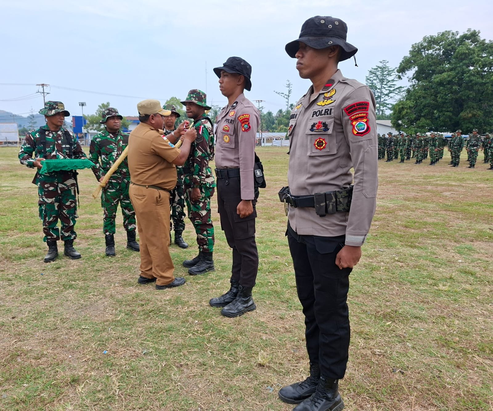 Prajurit TNI Siap Bertugas di TMMD ke-130 Melalui Seremoni Resmi