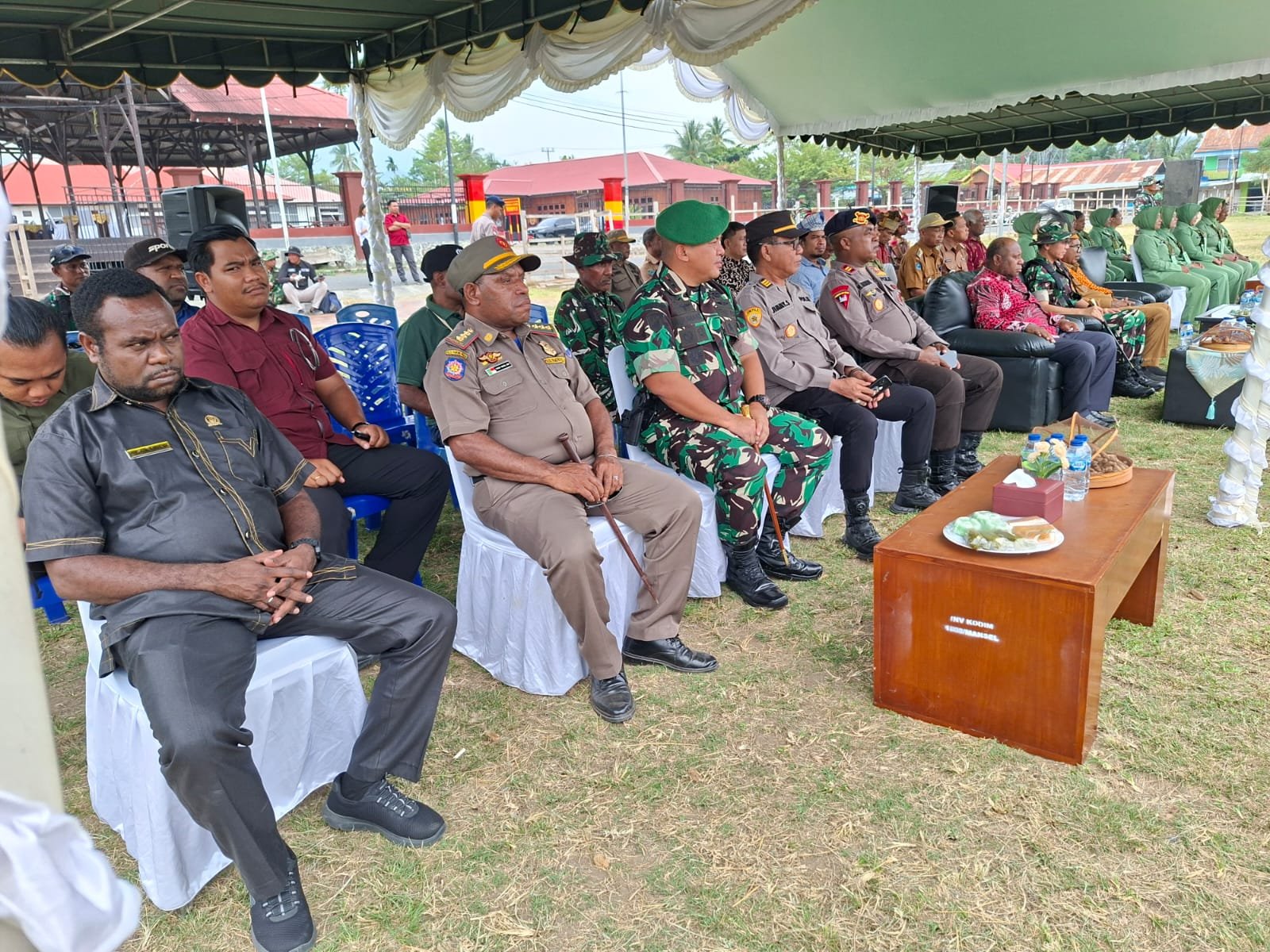 Tradisi Arfak Menjadi Jembatan Kebangkitan TNI dan Masyarakat pada TMMD