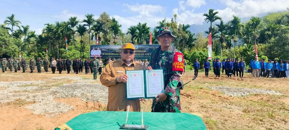 Aceh Tenggara Sambut TMMD ke-130 untuk Kembangkan Potensi Desa Bersama TNI
