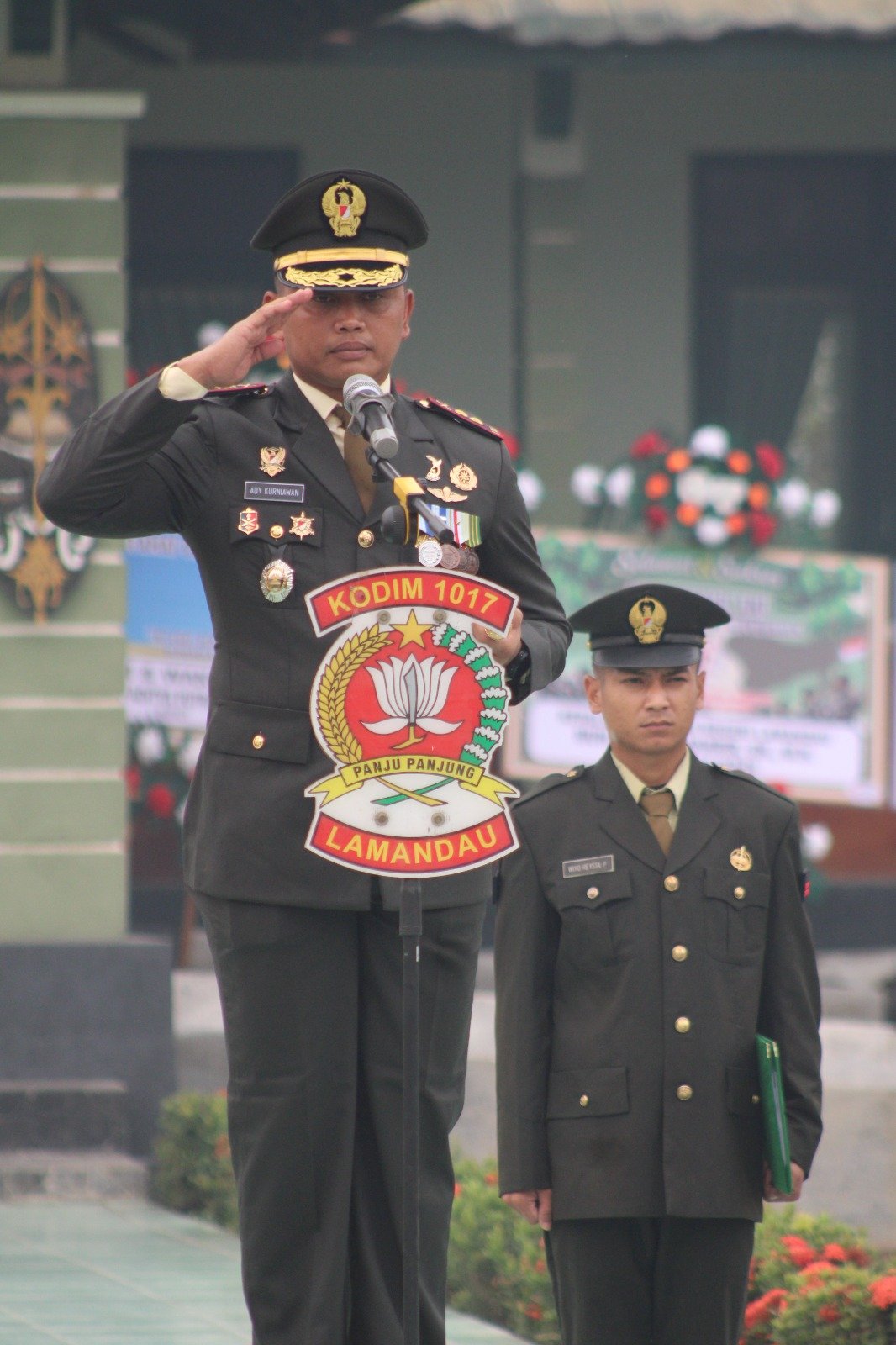Kodim 1017/Lamandau Rayakan HUT ke-81 TNI