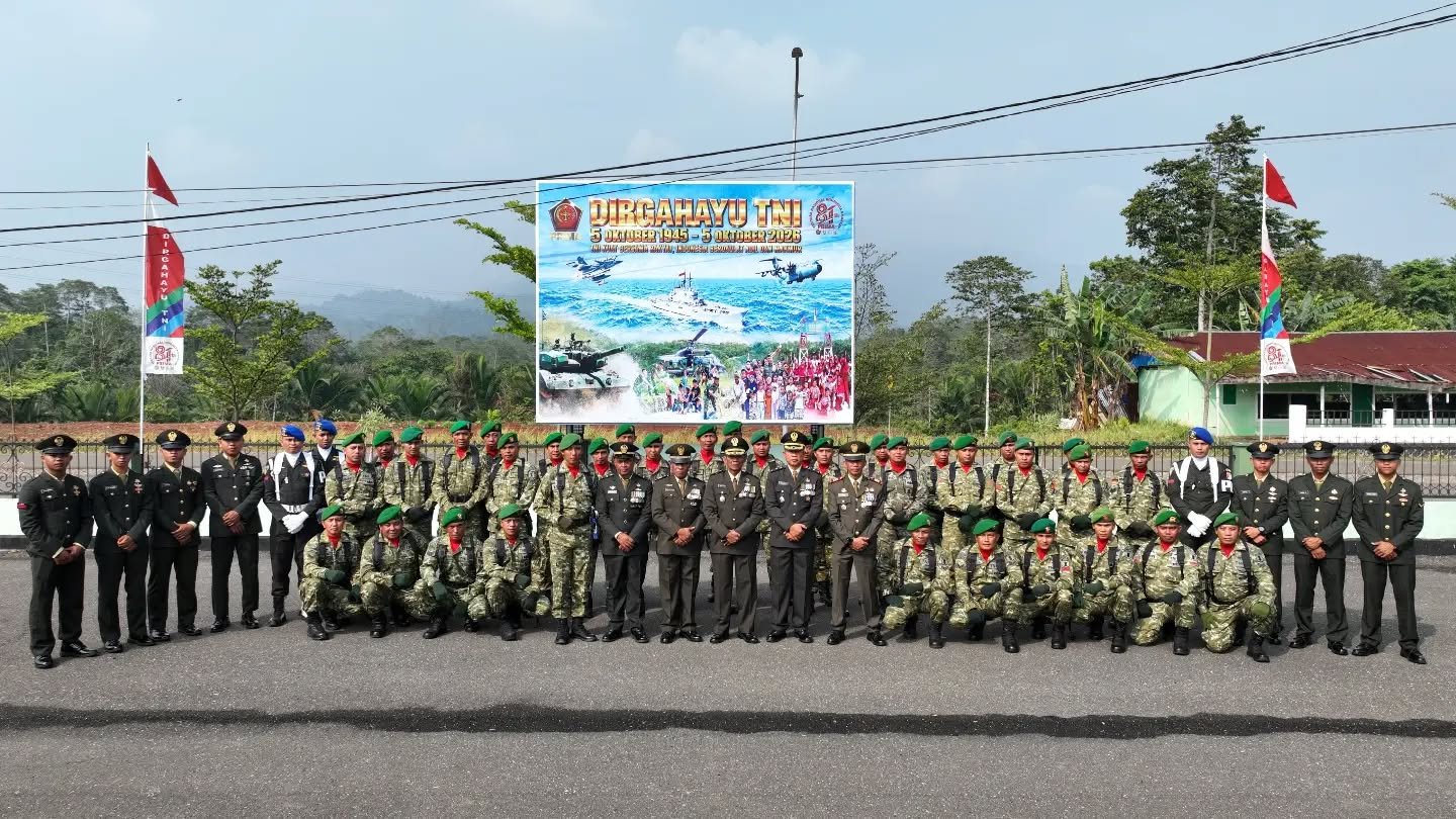 Kodim 1311/Morowali Rayakan HUT ke-81 TNI